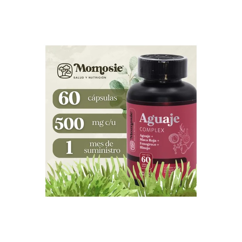 Aguaje + Fenogreco + Hinojo + Maca Roja | Aguaje