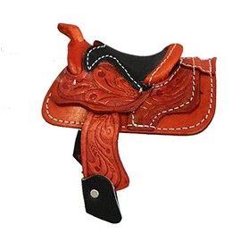 AJ Tack Wholesale 2" Decorative Western Saddle - Red