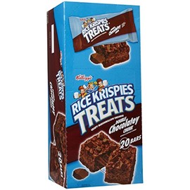 Kellogg's Rice Krispies Treats Double Chocolatey Chunk Bars-1.3 oz, 20 ct