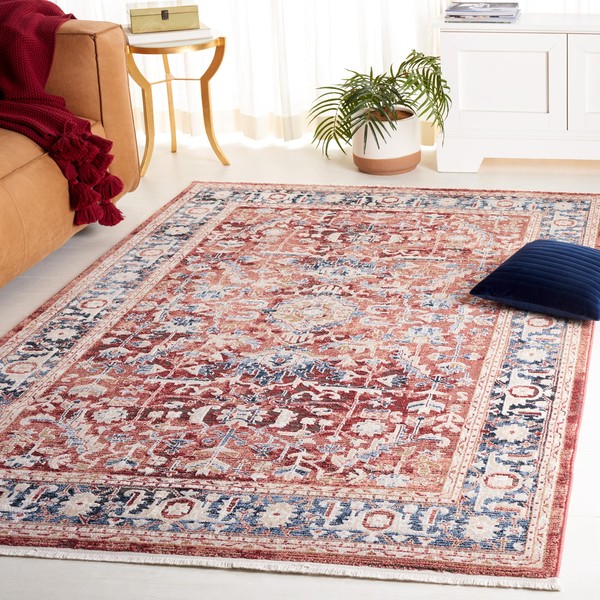SAFAVIEH Rosewood Collection Area Rug - 4' x 6', Blue