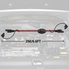 YACSEJAO 12V SAE to SAE Quick Release Adapter 16AWG SAE