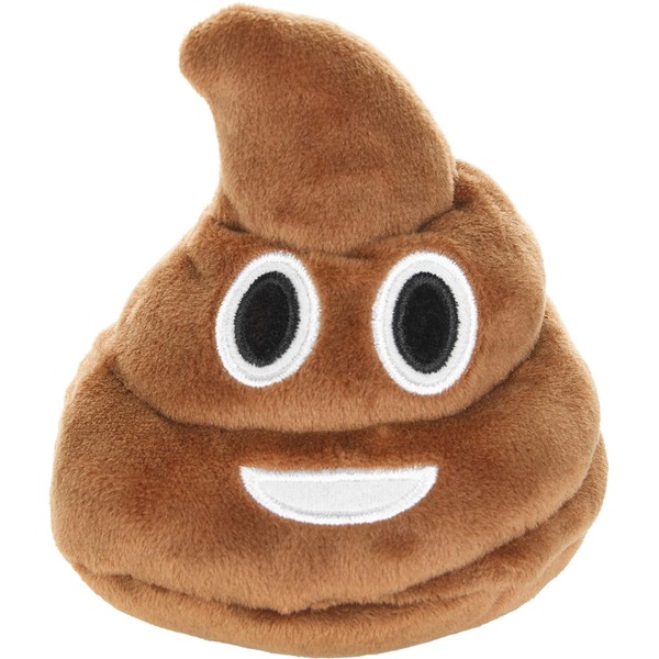 Poop Emoji Farting Plush Toy - Makes 7 Funny Fart Sounds – Simply Squeeze Fart Buddy to Activate & Hear Him Fart - Fun Dog Toy - New & Improved - Louder Farts - Measures a Super Cute 4 x 4.5"