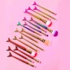 KH Brochas Sirena Maquillaje 12 Sets De 4pz Mayoreo Regalo
