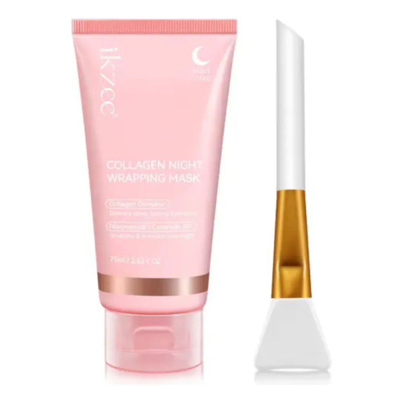 Mascarilla Noche + Colágeno Hidrata Reafirma Nutre | Kit 4p