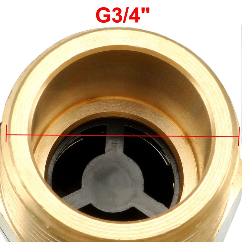 uxcell G3/4 Hall Effect Liquid Water Flow Sensor Switch Flow