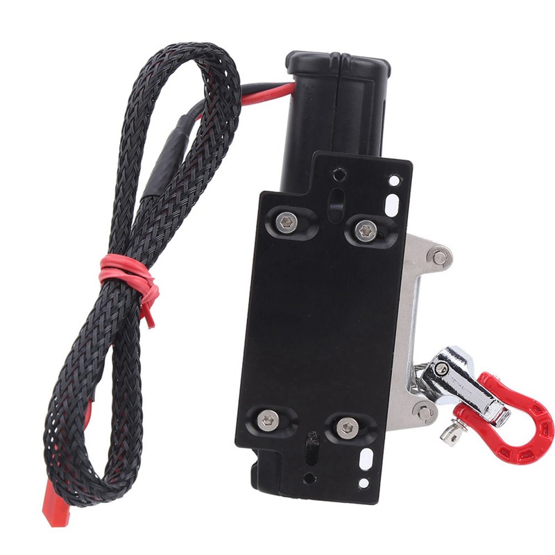 RC Model Winch with Remote Control Controller for TRX4 D90