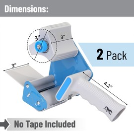 Mr. Pen- Tape Gun, Packing Tape Dispenser, 3 inch Core, Tape Dispenser Gun, 3 inch Tape Gun Dispenser, 3 inch Packing Tape Gun, Heavy Duty Tape Dispenser, Shipping Dispenser, Packaging Tape Dispenser