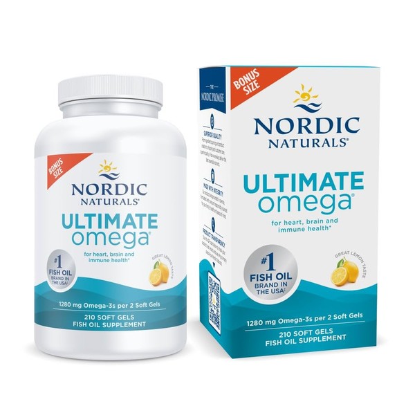 NORDIC NATURALS Ultimate Omega - Omega-3 de aceite de pescado