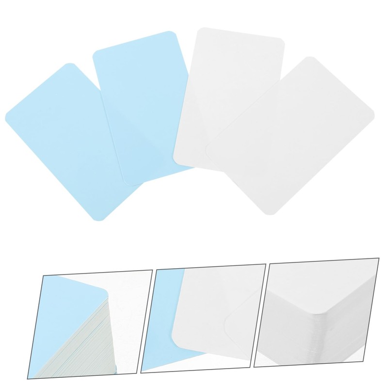 OHPHCALL 200sheets Blank Cards for Projects Note Cards for Studying