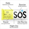 SOS Hydration Electrolyte Powder 8 Stick Packs – Low-Calorie, Rapid