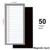 4 Pack Magnetic Notepads for Refrigerator，200 Sheets Grocery List Large