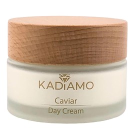 KADIAMO Caviar Day Cream 50 ml | Day Cream | Caviar Extract | Vitamin A + E | Palmitoyl Tripeptide-5 | Collagen Booster | Squalane and Panthenol | Natural Vegetable Oils | Coenzyme Q10