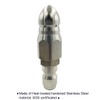 CREEXEON Challco Sewer Jetter Nozzle,Pressure Drain Jetter Hose Nozzle,1/4" Quick