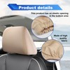 stymart 2 PCS Car Seat Headrest Cover, Universal Headrest Anti-Dirty