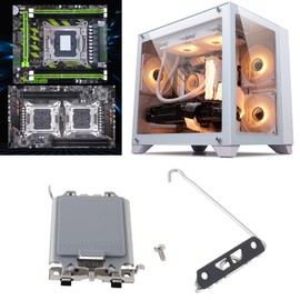 Be In Your Mind 1 Piece CPU Holder Base Housing Iron Bracket Backplate Frame Modification Kit Compatible with Intel LGA1700 LGA18XX Slot Platform