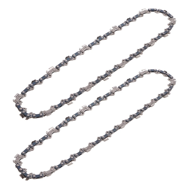 2Pcs 10 Inch Electric Chainsaw Chain Manganese Steel Mini Electric