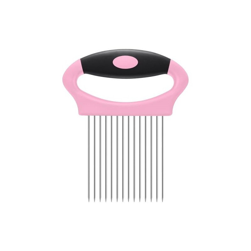 Large Onion Slicer Holder, Stainless Steel Onion Holder for Slicing,