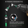74-Piece Magnetic Nut Driver Set for Impact Drill Metric &