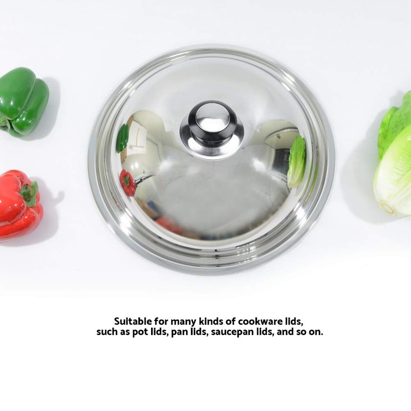 Atyhao 5 Piece Heat Resistant Pot Lid Button Lift Handle