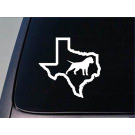 EZ-STIK Bully Texas StickerG902 6" Vinyl Decal Pit Bull Pitbull Bulldog bluetri