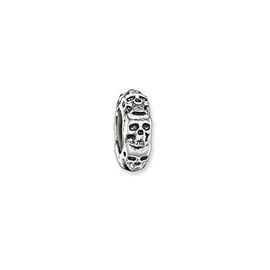 Thomas Sabo Women Stopper Skull 925 Sterling Silver KS0008-648-12