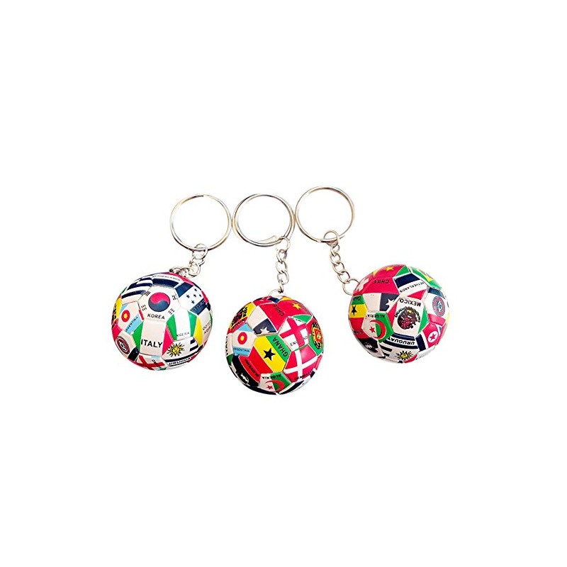 Sports Ball Key Chain - Durable Soccer Keychain for Fans
