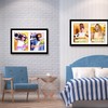 Qunclay 14x20 Inch Double Magazine Frame Displays Two 8x11 Inch
