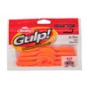 Berkley Gulp! Grub Fishing Soft Bait, Salmon Red, 4"