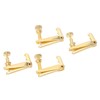 4PCS Violin Fine Tuner Golden Metal Wear Resistant String Fine