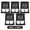 Non-Woven Shoe Storage Bags for Travel & Closet Organization –
