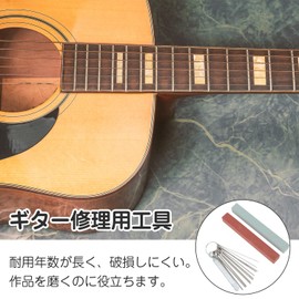 Guitar Polishing Stone, Guitar Repair Set, Nut File, Guitar, String Instrument, Maintenance Supplies, File Adjustment, String Instrument Parts, For Guitars, Mandolin, Bass, Ukulele, Banjo, and Other