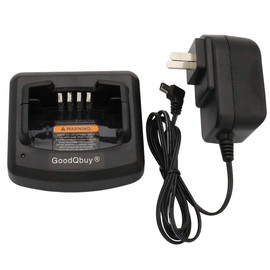 GoodQbuy Desk Rapid Charger is Compatible with Motorola CP110 RDM2070D RDU4100 RDU4160D RDV2020 RDV5100 RDU2020 RDU2080D RLN6351 RLN6308 RLN6305