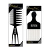 Barber Store Black Pomade Comb 2-piece set 1 set /