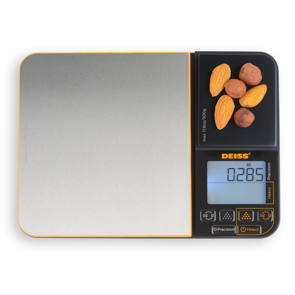 Deiss PRO Dual Platform Digital Kitchen and Food Scale -