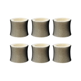 Nispira Holmes Type A HWF75 HWF75CS Compatible Humidifier Wick Filter Replacement, 6 pcs