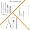 Kit de manicura profesional de acero inoxidable Keiby Citom KC957121