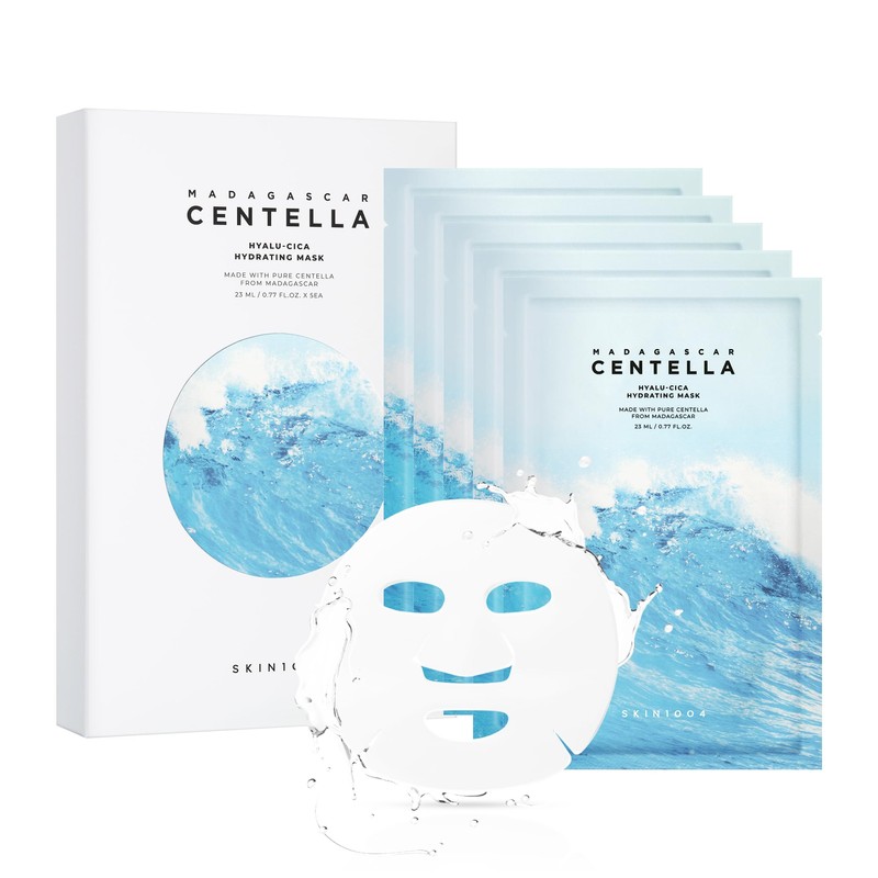 SKIN1004 Madagascar Centella Hyalu-Cica Hydrating Mask 23ml x 5ea