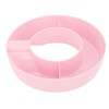 Travel Tray Cup Holder Plastic Wear Resistant 10cm Dia Cup