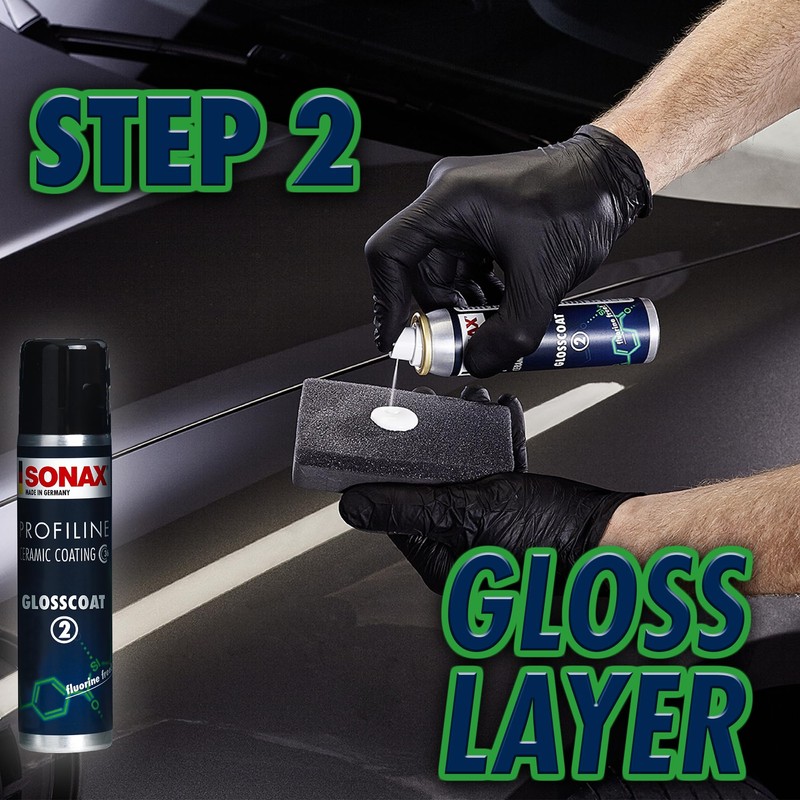 SONAX CC36 Ceramic Coating | Advanced 2-Stage Coating for Superior