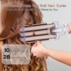 Hair Curling Iron 3-Barrel 22mm Egg Roll Hair Curler Hair