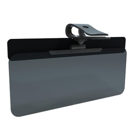 DOOUBAO Upgrade Car Sun Visor Extender + Sun Visor, Easy to Install, Universal UV 400 Anti-Glare Design, Effectively Glare, Resists UV and Snow Blind, Ensure Driving, Pinch Type