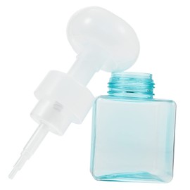 Mobestech Flower Foaming Dispenser Bottle for Soap and Shower Gel Creative Design Portable Container for Travel Produces Fun Flower Shape Foams