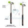 Gambimedic Martillo Buck Para Reflejos Neurologico Gambimedic Color