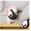 Toolzia Mesh Dog Muzzle - Adjustable Breathable for Short-Snout Breeds