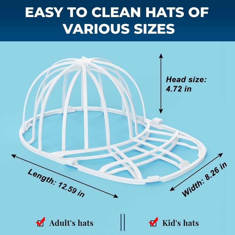 Haiou Hat Washer Cage - Protect Shape & Prevent Damage
