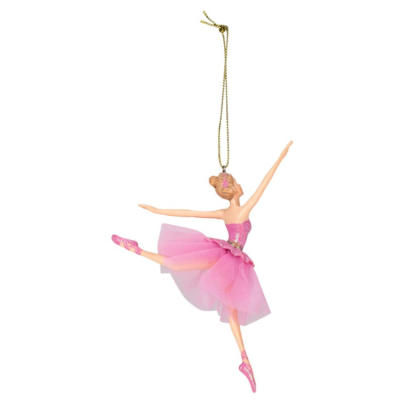 Ballerina Ornaments, 3 Assorted