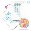 SCRIBBLEDO Dry Erase Division White Board 9x12Inch Small Division Chart