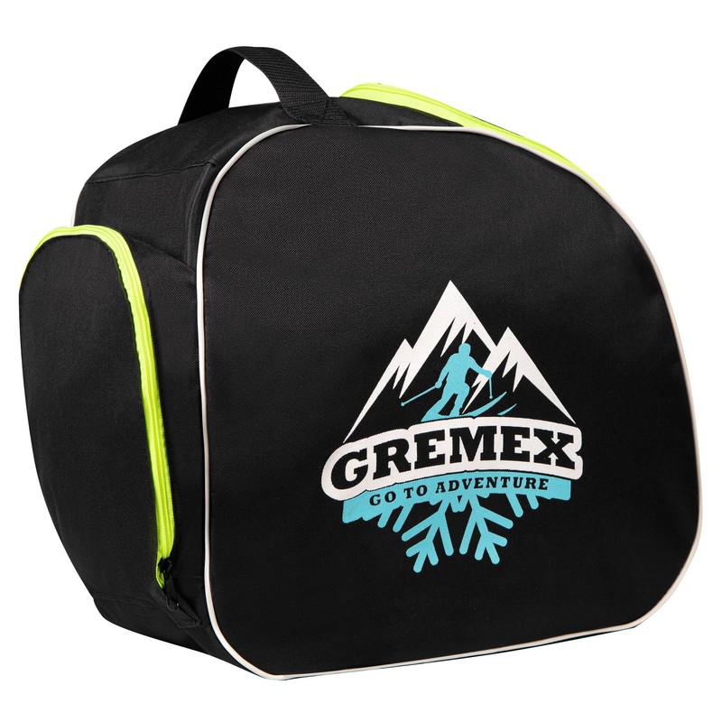 GREMEX Ski Boot Bag with Helmet - Waterproof Ski Boot