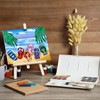 COCHIE 6 Pack 8x10 Inches Summer Pre Drawn Canvas to