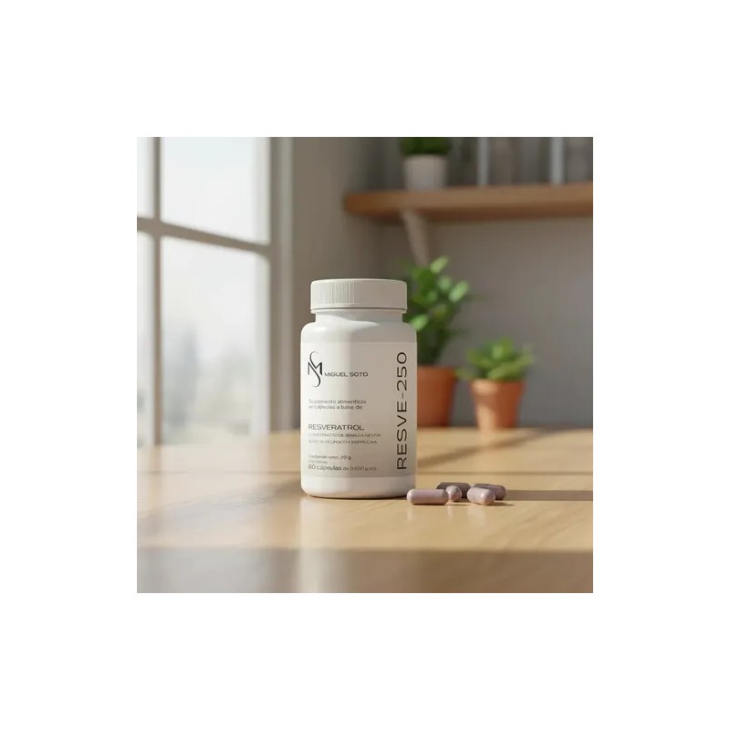 Resveratrol 500 Mg Cápsulas Con Semilla De Uva - Miguel